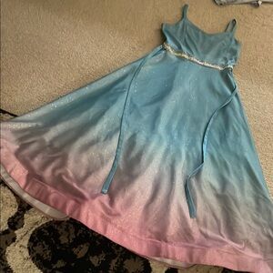 Kids Blue and Pink Dress